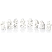 Angelo Decorativo In Legno Con Cuore - 15cm Per Natale, Compleanni O Comunioni - Foto 4