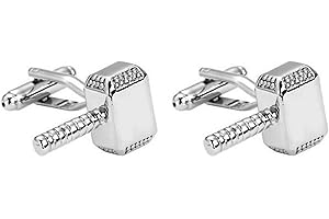 MINIMUM MOUSE Thor Hammer Novelty Cufflinks Mjolnir Norse Nordic Viking Wedding Xmas Cuff Links Gift BNWT/NEW