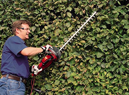 Einhell Elektro Heckenschere GE-EH 7067 (700 W, 670 mm Schnittlänge, 30 mm Zahnabstand, Schnittgutsammler, Kabelzugentlastung) - 10
