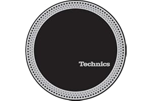 Technics 60666 Strobe 3 Slipmat, Silber/Schwarz