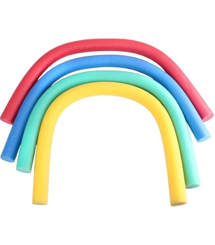Yaoliucp Frites De Piscine Jumbo – Lot De 2, 150 X 6,5 Cm, Flotteurs En Mousse Verte, Aide à La Natation, Sports Aquatiques