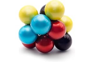 H GROSSMAN Atomic Fidget Ball METALLIC