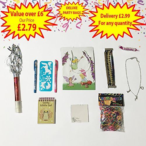 Children's Kids Boys And Girls Unisex Deluxe Complete Party Bags For Kids.Goody Loot Bags For Boys And Girls (Girls6-11)