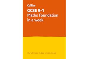 GCSE 9-1 Maths Foundation In A Week: Ideal for the 2026 and 2027 exams (Collins GCSE Grade 9-1 Revision)