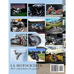 La Motocicleta 2017 Calendario de Pared (Edición España)