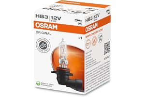 OSRAM ORIGINAL LINE, HB3, Halogenstrålkastarlampa, 9005, 12V, Kapsel (1 Pieces)