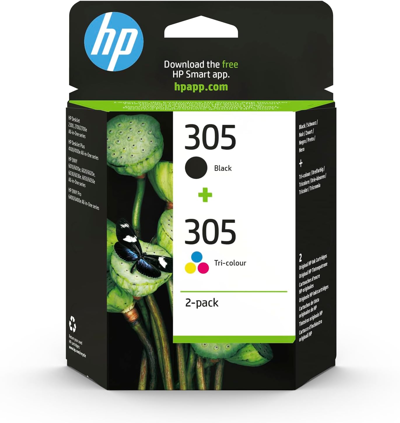 Prise en Main & Utilisation au Quotidien : HP 305 Black Tri-colour Original Ink Cartridg
