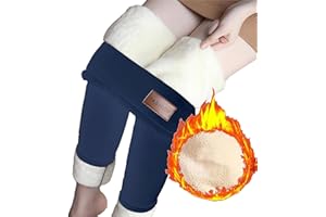 Yutdeng Zimowe legginsy damskie ciepłe spodnie z wysokim stanem z grubą podszewką z polaru aksamitne legginsy na co dzień spodnie sportowe do jogi