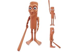 Dreaku Tung Tung Tung Sahur 3D Figure - Italian Brainrot BRR Patapim Collectible, 3D Printed Brainrot Toys & Tralalero Tralala Animal Figurine for Fans, Home Decor (Tung Sahur)