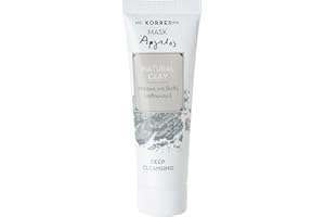 Korres Natural Clay Deep Cleansing Mask, 1 opakowanie (1 x 18 ml)