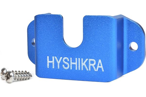 HYSHIKRA radiohållare, handhållen Walkie Talkie högtalarklämkrok, mobil radiomikrofonfäste, 3-i-1-konsol kompatibel med Baofeng Quansheng Motorola och CB-radio