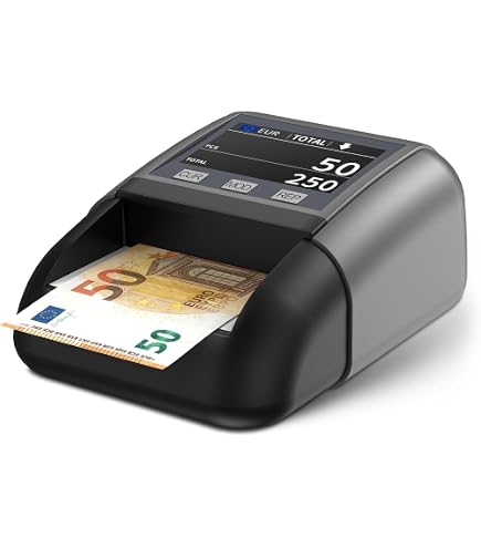 Détecteur De Faux Billets STANEW - Compteur Euros, Dollars - Portable Et Rechargeable - Pour Magasins, Restos