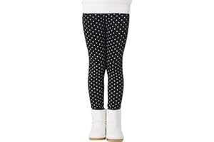 Adorel Leggings Invernali Leggins Felpati Bambina