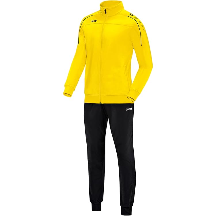 JAKO Heren trainingspak polyester Champ, zwart/antraciet, M, M9117