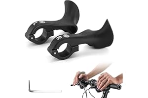 Bogoro Manopole per mountain bike – 22,2 mm MTB bici da strada manopole e estremità