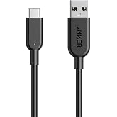 Anker Powerline II USB C to USB 3.1, 3 ft, Black | For Galaxy S10 S9 S8 S8+, MacBook, Sony XZ, LG V20 G5 G6, HTC 10, Xiaomi 5