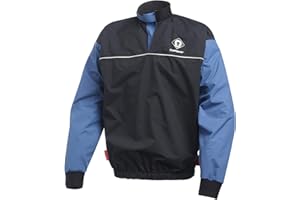 Crewsaver Boating and Sailing - Centre Spray Top Blue 6618-A - Unisex - Constructed from 6oz Nylon -