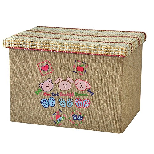 39L Foldable Storage Box Bag Clothes Blanket Closet Sweater Organizer Canvas