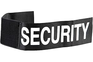 101 Inc. Security Armbinde mit Klettverschluss Abzeichen , 45 cm, Arm-Tape