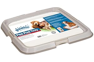 PAWISE Pee Pad Holder - Puppy Training Pads, Dog Pad Holder, Pee Pad Tray for Training Pads,Puppy Pad Holder(60 x 60CM)