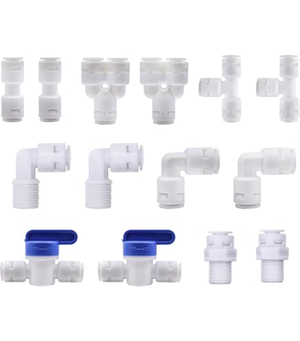 Kit Tubi Osmosi Inversa 10m Con Raccordi Rapid 1/4 - Per Filtri, Frigoriferi E Depuratori - Foto 9