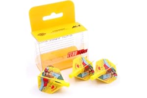 CUESOUL TERO AK4 Dart Flights Forme Standard/Slim avec Motif Attrayant, Lot de 3 pièces