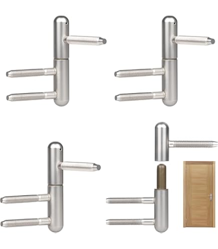 Charnières Porte KeyMet 3-D Blanc – 16 Mm Bush Pour Porte Fenêtre
