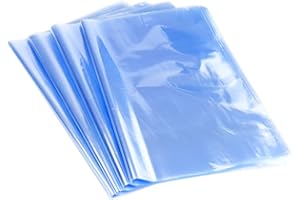 Fatiya Lot de 100 sacs thermorétractables transparents 24,9 x 15 cm pour emballage, expédition, stockage