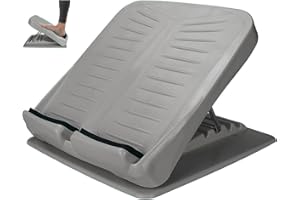 Ideal Swan Slant Board Adjustable Calf Stretcher – Portable Incline Board for Calves Hamstring, Stretch Board for Plantar Fasciitis, Leg Heel Ankle Foot Stretching Equipment Suitable for Home, Gym