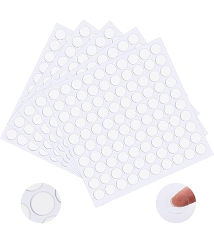 Nzexlyva 400 Pcs Balloon Sticky Dots, Double Sided Sticky Pads, Clear Double Sided Tape, Round Transparent Double Sided Tape Stickers For Photos Walls Posters Balloon Party Decorations - View #8