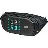Divoom Pixoo Slingbag-C Siyah Ledli Bel &Ccedil;antası