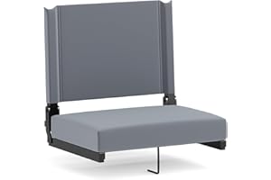 Flash Furniture Grandstand Comfort Seats by Flash Stadionstuhl, 227 kg, Grau