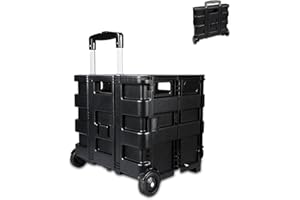 ‎ERGOCAR Ergocar Kofferraum Organizer Aufbewahrungstasche Organizer Trolley Faltbar Kofferraum-Tasche für Auto/LKW/SUV (Schwarz)