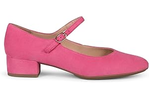 miMaO. Merceditas de tacón bajo de Piel Hechas en España. Tecnología del Confort