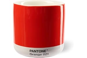 Copenhagen design Pantone Latte Thermo Cup, Orange, One Size