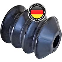 Manicotto Soffietto Universale Per Rimorchio - 2 Pezzi In PVC Nero, Lunghezza 112-170 Mm - Foto 3