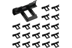 OUZIONZ 20 Stück Solarpanel Wasserablauf Clips Entwässerung Clips Solarpanel Wasserablauf Clips PV Modul Reinigungs Clips für Wasserablauf Solarpanel Schlammentfernungs Clips Komponenten für Solarmodule