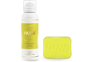 Nudi HRT Patch Adhesive Remover Spray and Nudi Pad – Effortlessly Removes Glue, Tape, Medical Adhesives, and other Sticky Substances, Leaves No Residue, 100ml