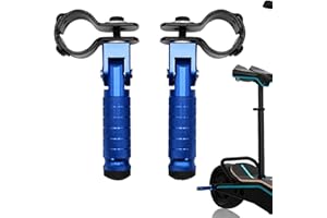 cypreason Repose-Moto,1 Paire Repose-Pieds arrière universels pour Moto - Pédales Cadre Moto, Repose-Pieds pliants pour vélos, Scooters, Motos