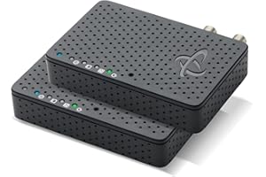 Hitron Bonded MoCA 2.5 Adapter (2er-Pack) | 1 Gbit/s Ethernet, 2,5 Gbit/s über vorhandenes Koaxialkabel | ideales Backbone für Mesh-WLAN, Streaming und Gaming | 2 HTEM4-Adapter im Kit