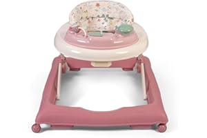 Red Kite Baby Go Round Jive Electronic Walker with Interactive Musical Play Tray - Rose & Ivy