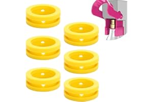 AIMEKE 6 piezas de repuesto de anillo de sellado, junta de repuesto de silicona Washe, junta de repuesto para adaptador DUO ART Co2