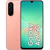 Samsung Galaxy A26 5G, Android Akıllı Telefon, 256GB Depolama, 8GB RAM, Şeftali Pembesi, 50MP Kamera, B&uuml;y&uuml;k Ekran, Uzun Pil &Ouml;