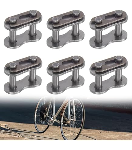 Lot De 8 Maillons De Chaîne Moto 420 Pour Pocket Bike 50cc 125cc | Pour Quad ATV Dirt Bike | Alliage Acier Haute Résistance