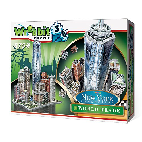 Wrebbit 3D Puzzle New York Collection World Trade District Puzzle