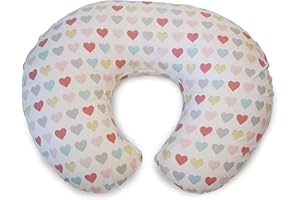 AMINOTER Boppy Supporto Allattamento anche conosciuto come cuscino allattamento per Neonati 0+ Mesi, Forma Ergonomica con Supporto per Mamma e Bambino, Supporto Neonato per Allattamento al Seno e col Biberon