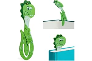 Gifts for Readers & Writers Lectura Flexilight Pal | Marcador y de Lectura 2 en 1 | Lámpara LED con Clip | de Libro para Leer para Niños, Adultos | Accesorios Libros | Regalo Lectores