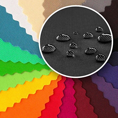 novely® SUNSET OXFORD 420D Premium SU-02 | Farbe 02 Graphit | extrem reißfestes und dichtes Gewebe | UV-beständig und bedruckbar | Polyester Stoff 1 lfm OUTDOOR Meterware Strandkorb