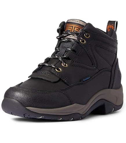 Ariat Terrain Waterproof Leather Boots - Women's, Chocolate/Camo Leopard Print