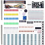 Elegoo Electronic Fun Kit Breadboard Cable Resistor Capacitor LED Potentiometer for Arduino Learning Kit, UNO R3, MEGA2560, Raspberry Pi, Datasheet Available To Download